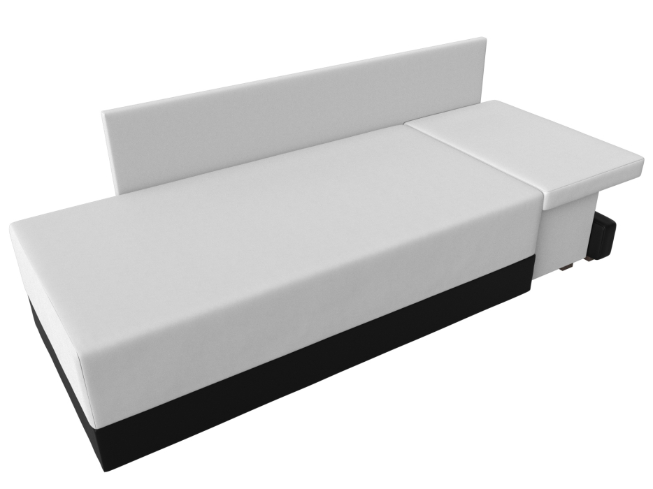 Кушетка диван, Кушетка Никас правая, экокожа