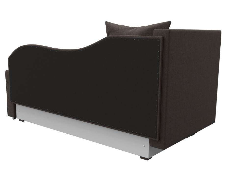 Кушетка диван, Кушетка Гармония левая, рогожка Амур