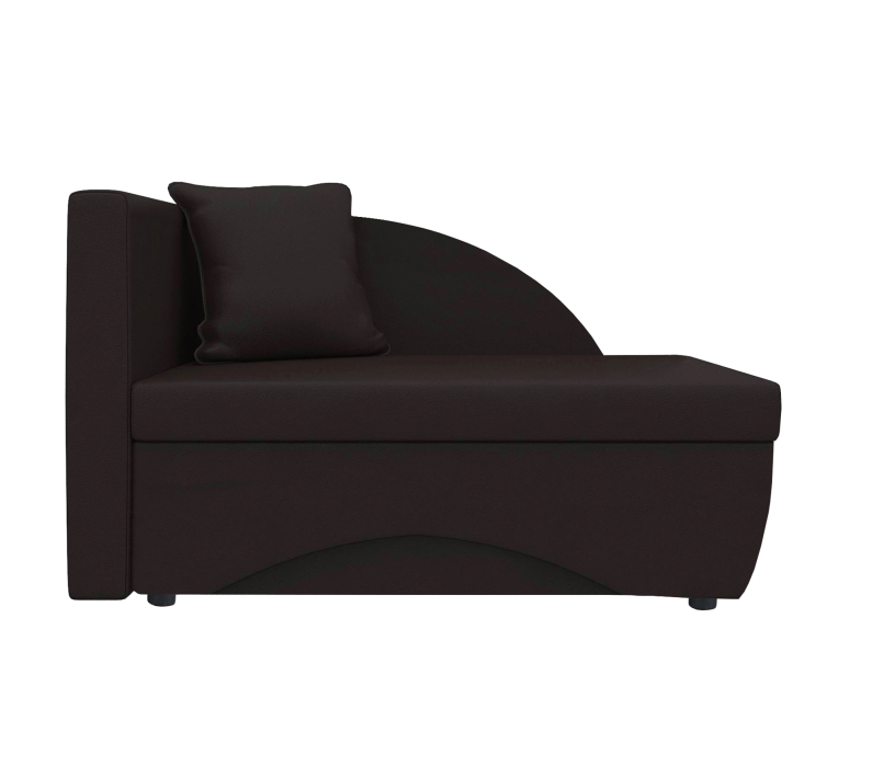 Диваны прямые кухонные, Кушетка Трио левый, экокожа