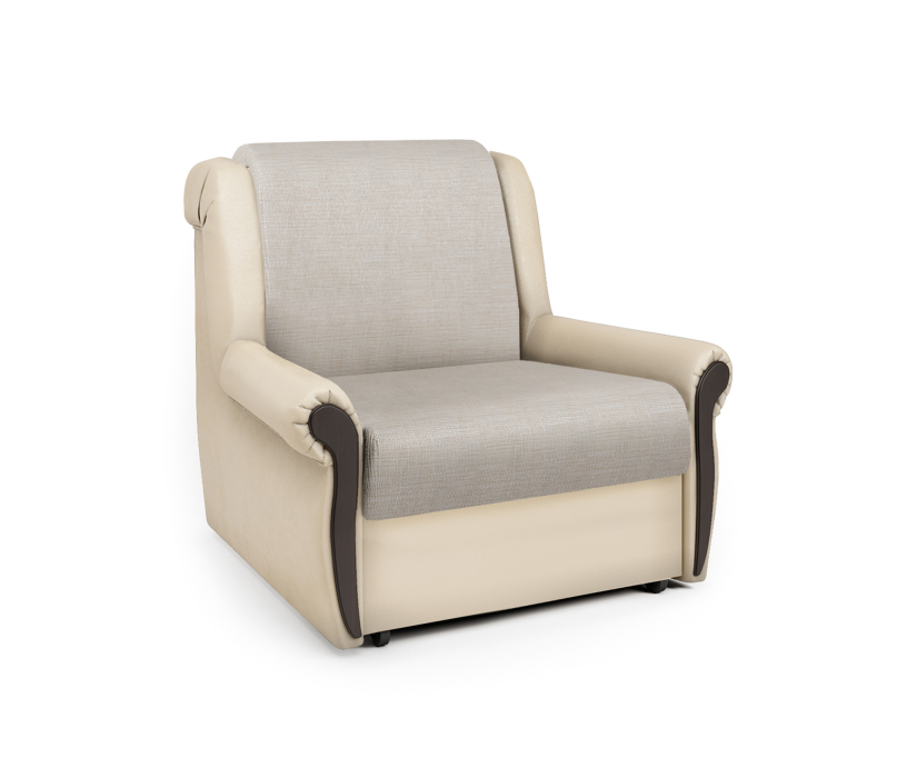 Кресла-кровати, Кресло-кровать Аккорд М, экокожа/шенилл