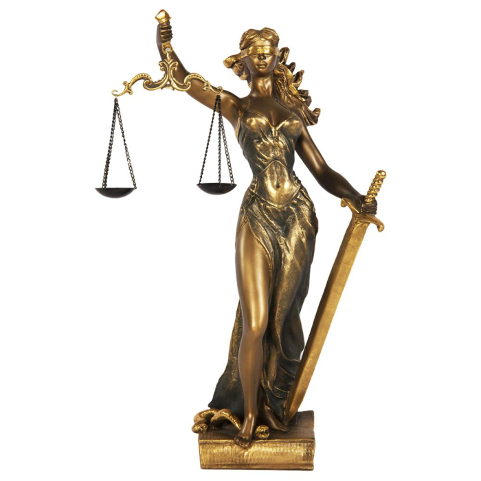 Декор для гостиной, Статуэтка Фемида 3