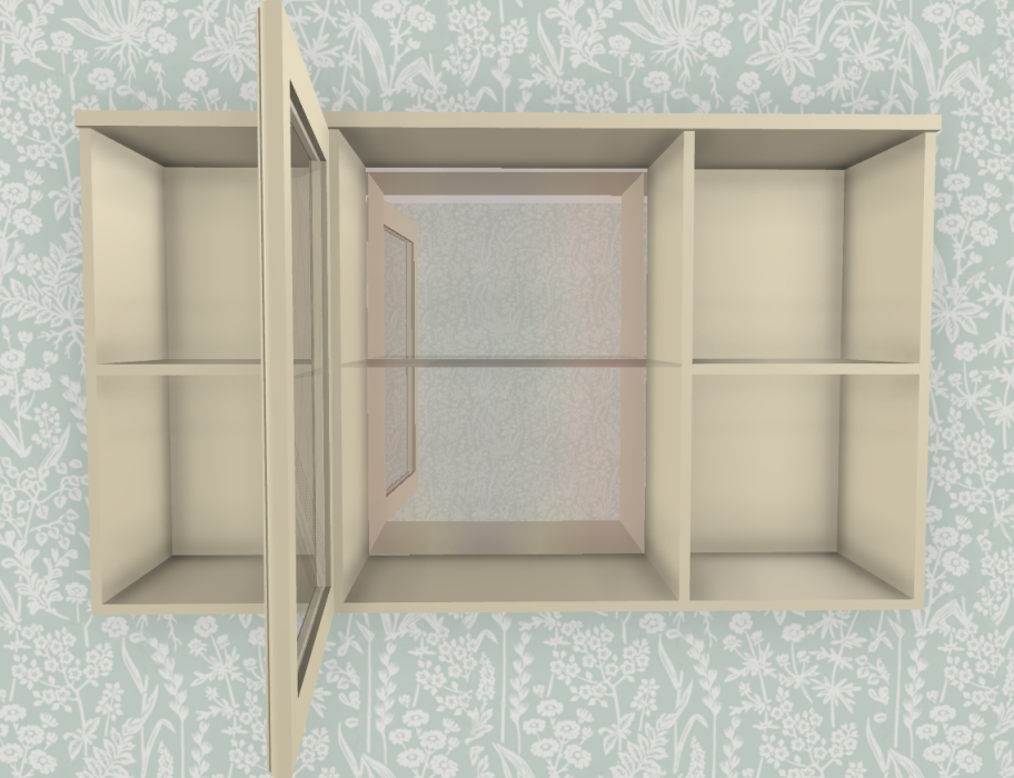 Настенные полки, Модульная система Карина Антресоль АН-1023