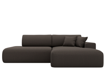 Диван угловой Лига-036 НПБ Модерн правый угол, рогожка Амур