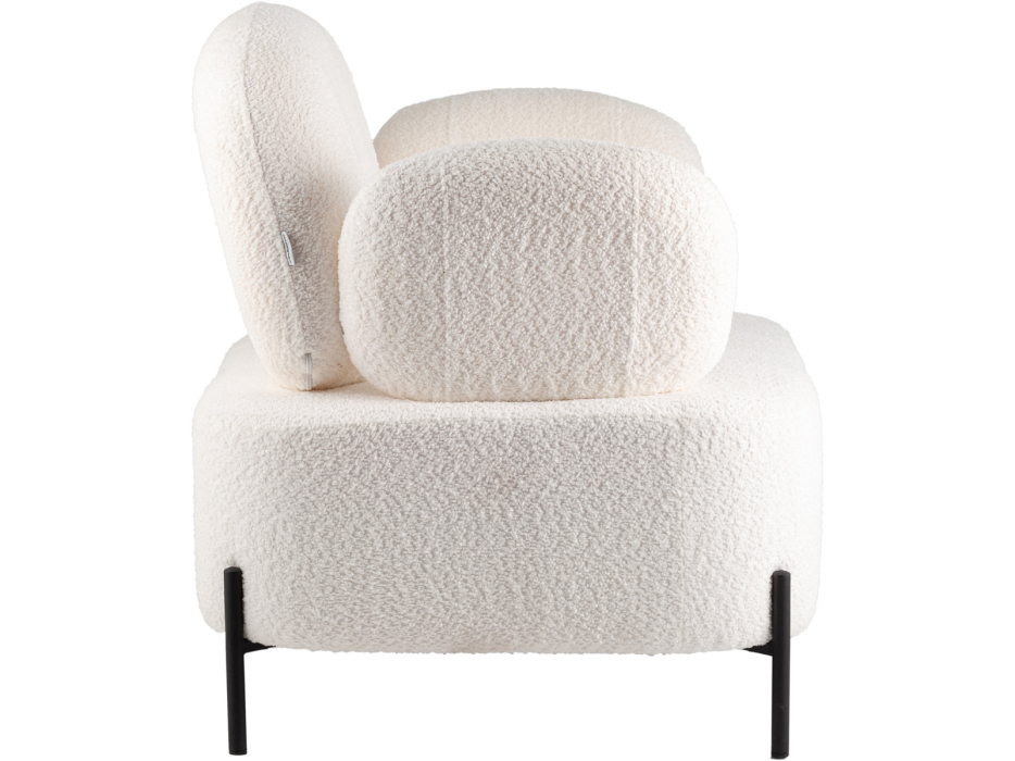 Кресло для отдыха, Кресло STOOL GROUP Кэнди с подлокотниками букле