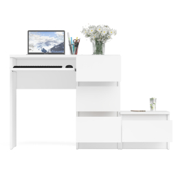 Стол компьютерный Мори МС-6 правое исполнение с тумбочкой 400-1