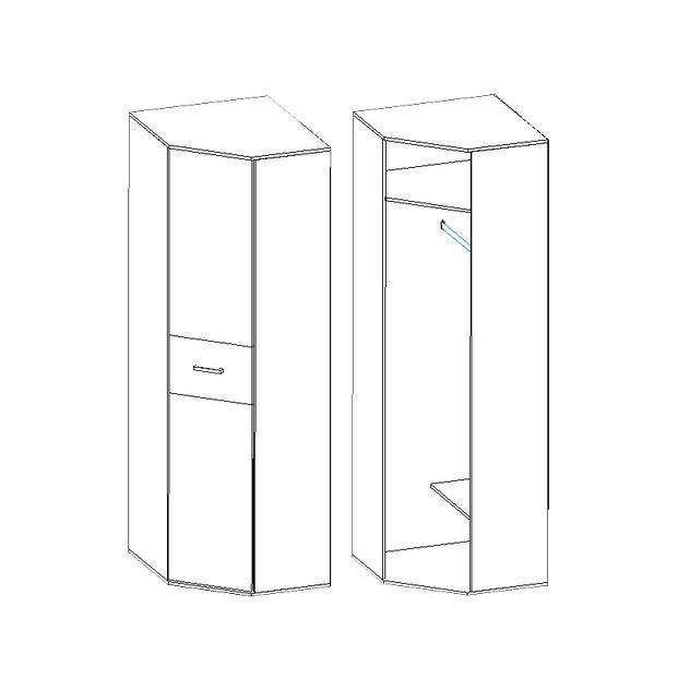 Спальные гарнитуры, Спальня Город-2