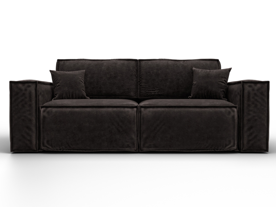 Диваны с ящиком для белья, Диван прямой Лига-081 НПБ, велюр BRUT