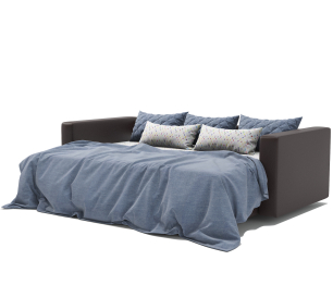 Угловой диван Ария правый, шенилл / экокожа