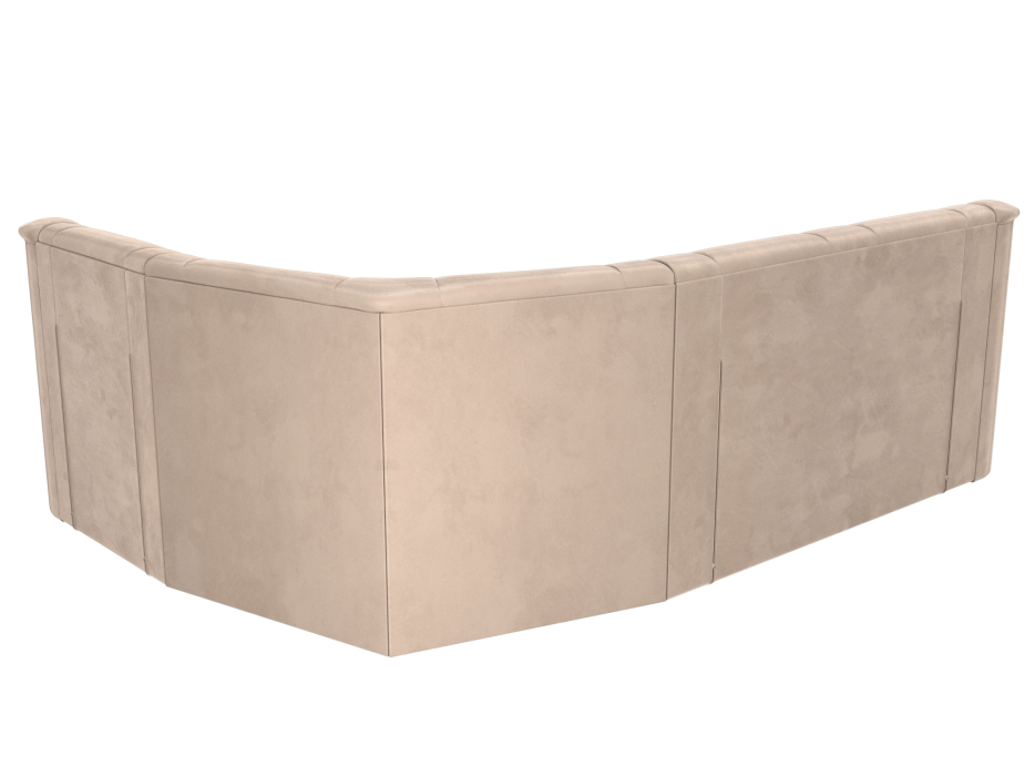 Диваны угловые в гостиную, Угловой диван Карелия правый, велюр