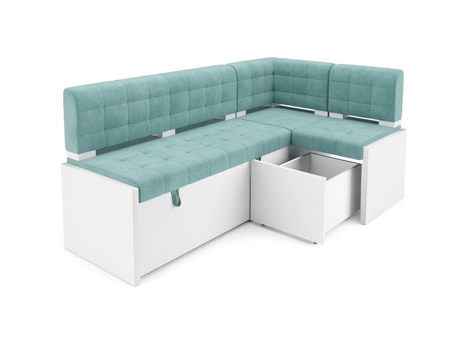 Кухонные уголки, Диван угловой кухонный Ганновер (Велюр) 205х82х130 см