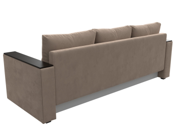 Диван прямой Атланта без стола, велюр