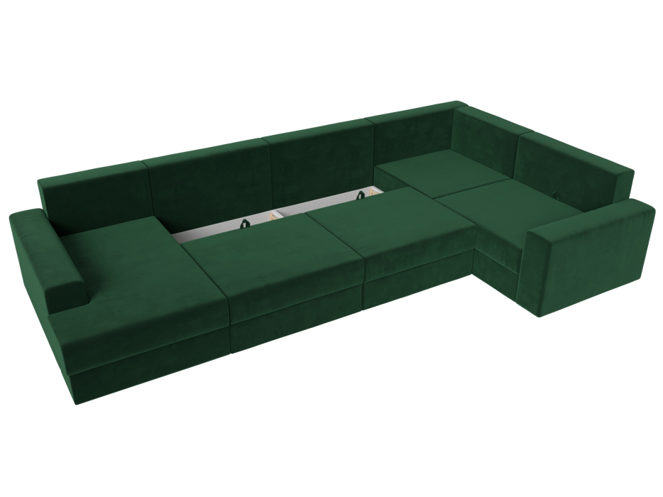 Офисные диваны, П-образный диван Майами левый угол, Велюр