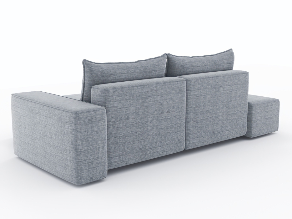 Диваны угловые в гостиную, Диван-кровать угловой Кензо еврокнижка, рогожка Люкс