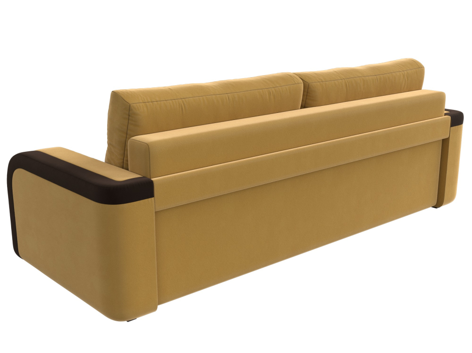 Диваны с ящиком для белья, Диван прямой Марсель, микровельвет
