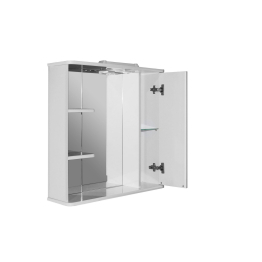 Шкаф навесной ЭТЬЕН-75 правый с подсветкой  (ПВХ)