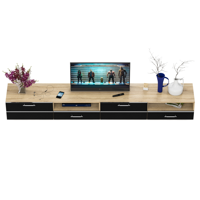 ТВ-тумбы, Тумба под ТВ СВК Ларго 2,8 Сонома