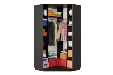 Шкаф-купе Премьер Лайт 71 угловой (11;11) двухдверный