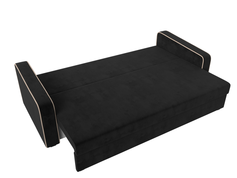 Диваны еврокнижки, Прямой диван Лига-009, велюр