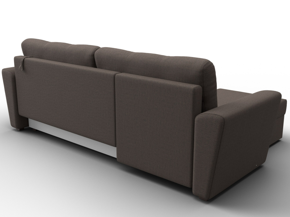 Диваны угловые в гостиную, Угловой диван Амстердам Лайт левый угол, рогожка Амур