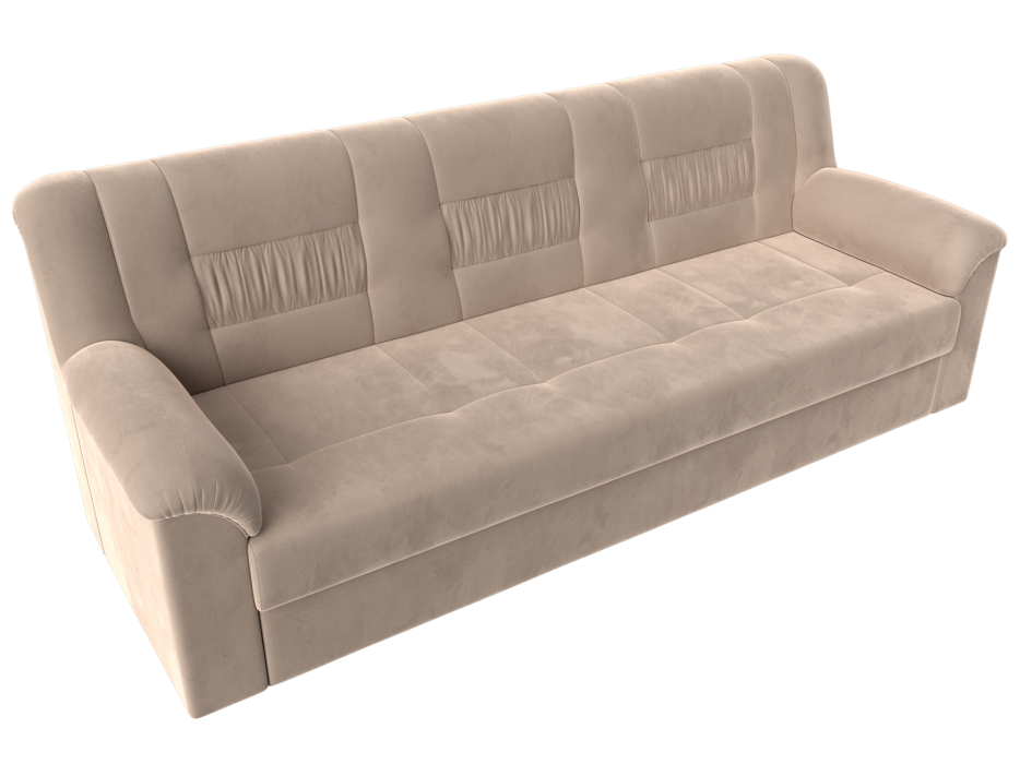 Дизайнерские диваны для гостиной, Прямой диван Карелия, Велюр