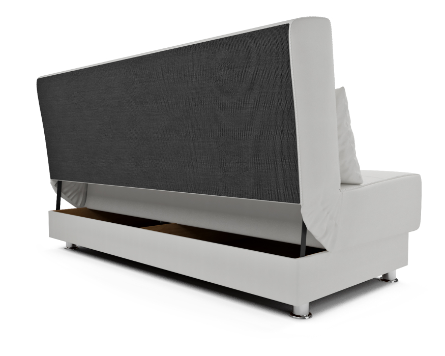 Диваны кровати со спальным местом, Диван прямой книжка Мария (Экокожа)