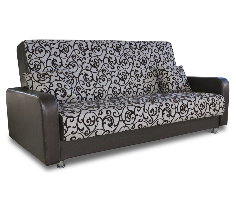 Диваны книжки, Диван-кровать Мелодия 120, шенилл+иск. Кожа