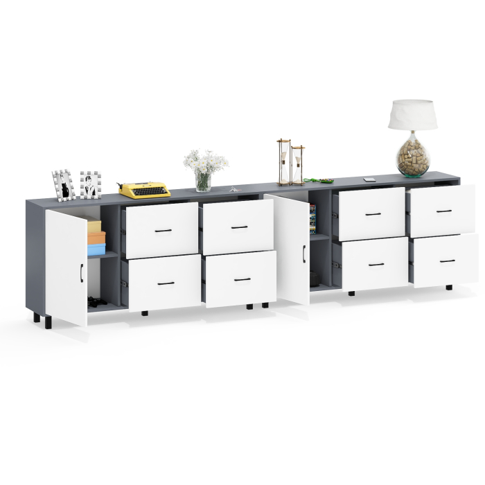 ТВ-тумбы, Два больших комода РВК 125-1704 ящики и дверка