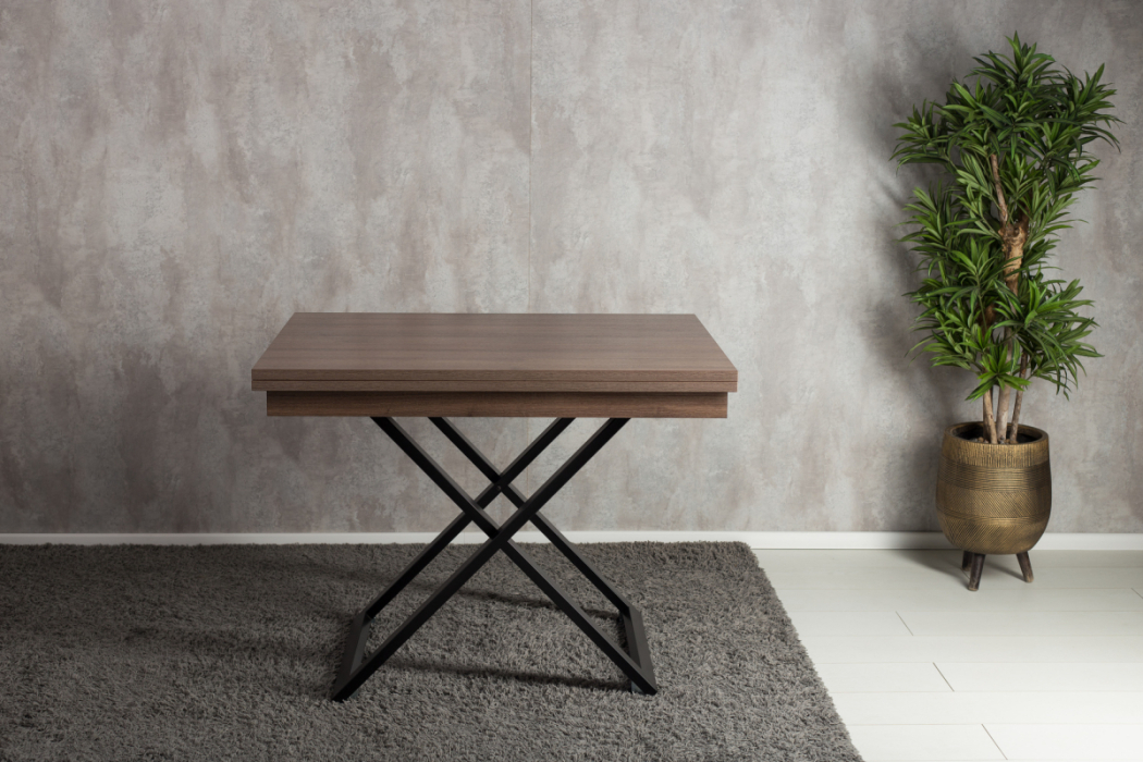 Столы-трансформеры, Стол трансформер Cross (черный)