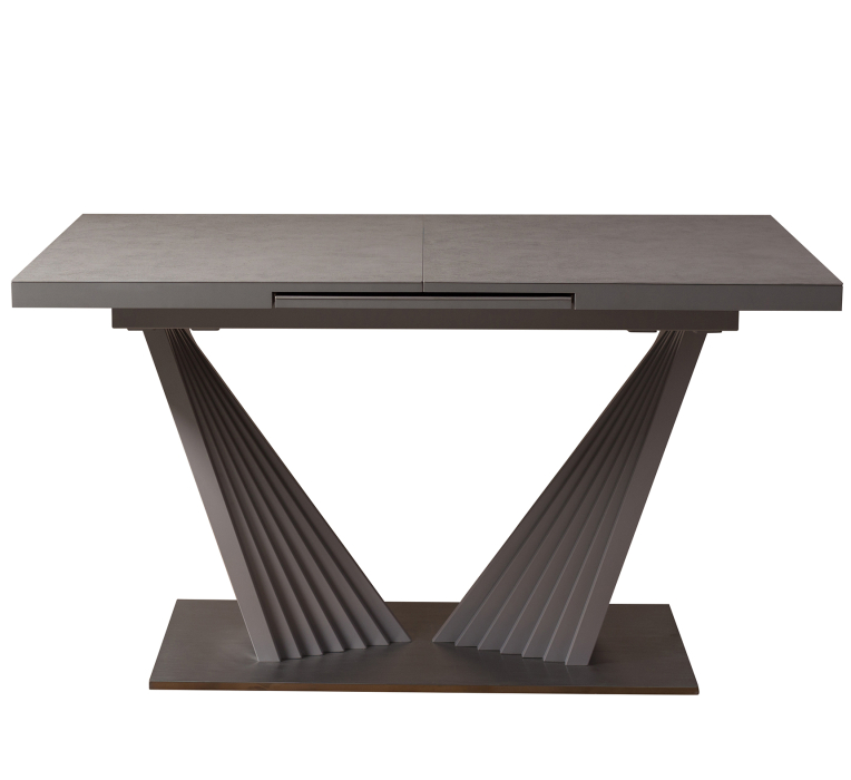 Обеденные столы, Стол трансформер Rise (сатин. сталь)