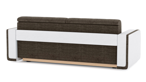 Диван-кровать Генри еврокнижка, рогожка+кож.зам