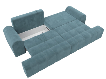 Диван прямой Лига-080, велюр SEVEN