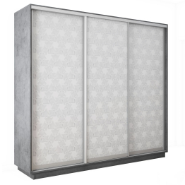 Шкаф-купе Экспресс 3-х дверный Фотопечать Калейдоскоп Стекла 180х60х240