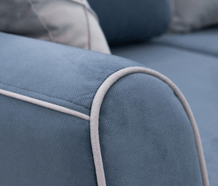 Угловой диван Френсис, Велюр Амиго