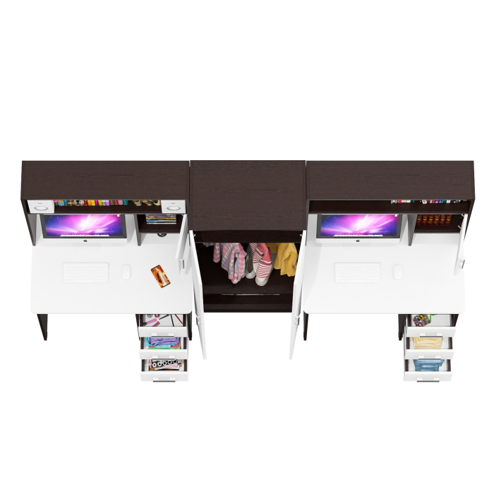 Домашние кабинеты, Место для учёбы для двоих детей СК-9