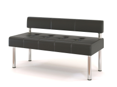 Офисные диваны, Офисный диван Бизнес со спинкой 110