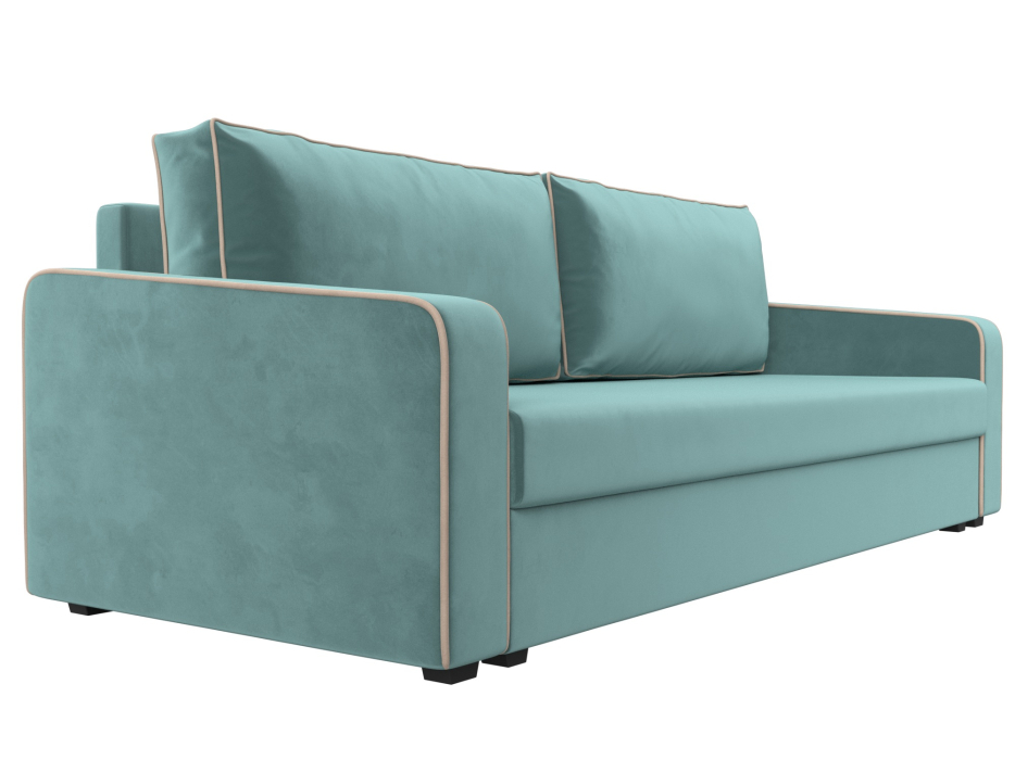 Диваны еврокнижки, Прямой диван Лига-009, велюр