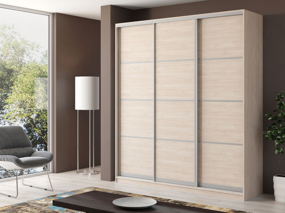 Шкафы-купе, Шкаф купе 3-х дверный Айсберг 210