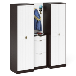 П-6 прихожая компоновка № 15 МДФ фрезеровка прованс