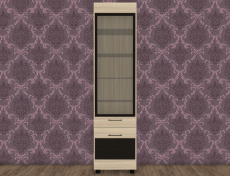 Шкафы одностворчатые, Модульная система Камелия Шкаф ШК-2644