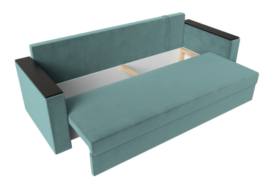 Диван прямой Атланта без стола, велюр