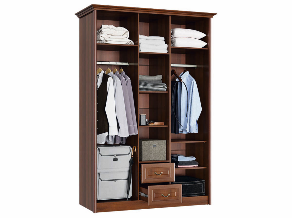 Шкафы распашные, Модульная система Янна ЯН-05 Шкаф для одежды 3-дв с зеркалом