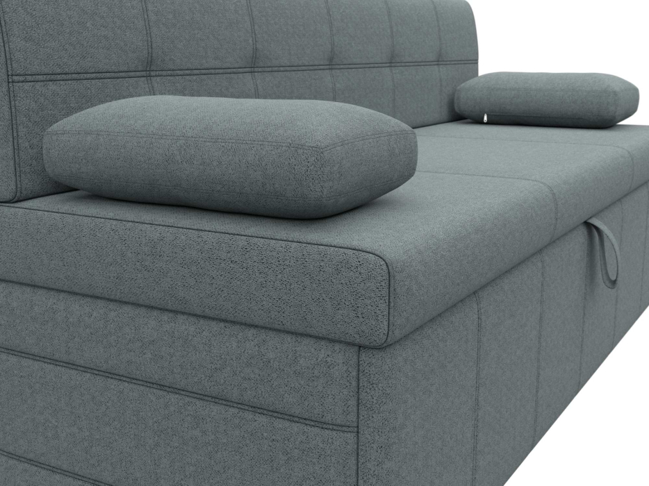 Диваны прямые кухонные, Диван кухонный прямой Лео, рогожка Амур