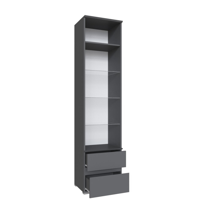 Шкафы-Витрины, Пенал с витриной Плейона