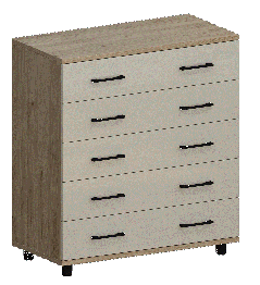 Модульная система Грейс Комод КМ-5021  Гикори Джексон Светлый