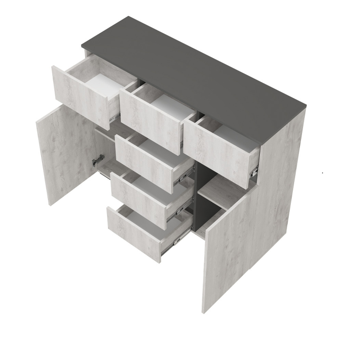 Комоды, Комод комбинированный Мрия КМ-15