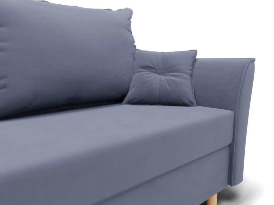 Диваны еврокнижки, Прямой диван Наоми,еврокнижка,велюр