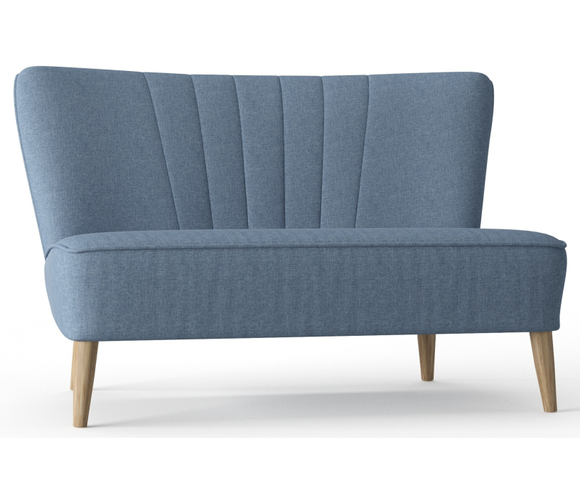 Дизайнерские диваны для гостиной, Диван прямой Зола, Рогожка