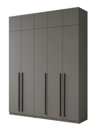 Шкаф распашной 5-ти дверный с антресолью София 2600х2000х520 мм