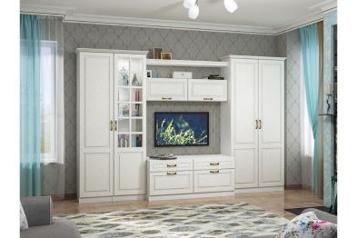 Шкаф для одежды Ливерпуль Белый