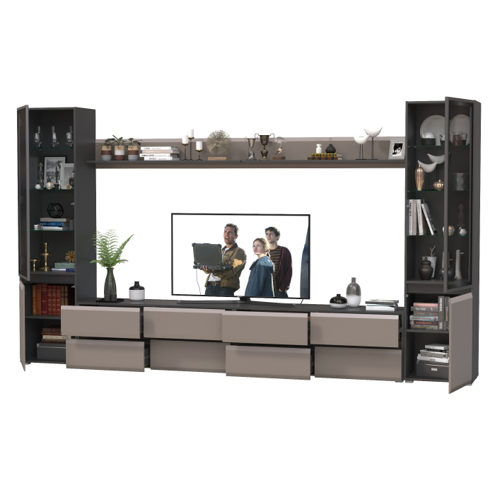 Стенки для гостиной, Мебельная стенка Сидней № 103